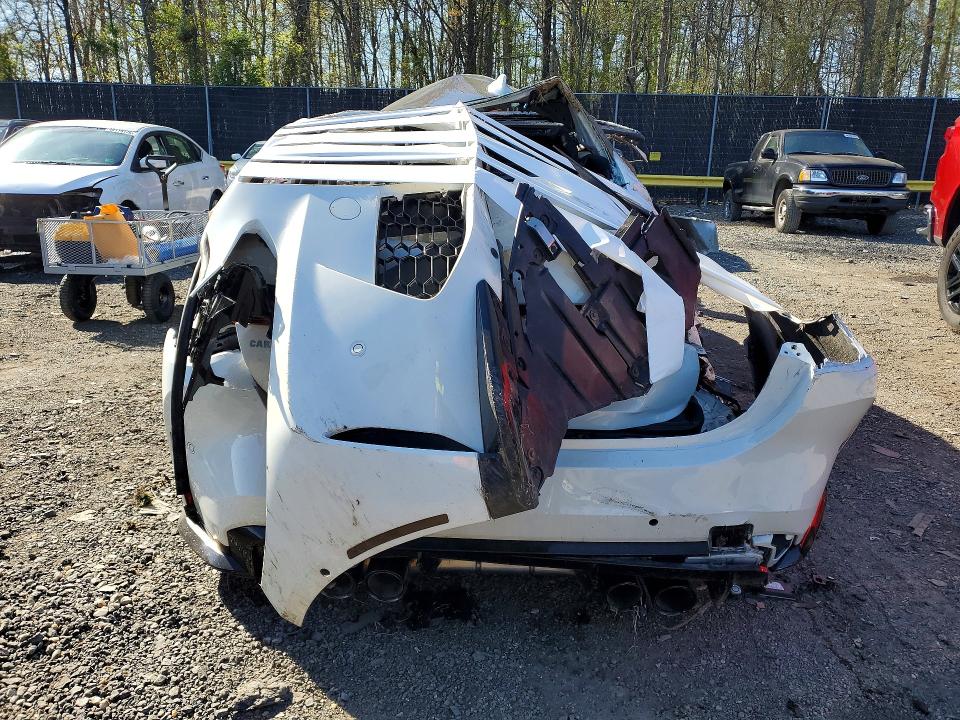 2022 BMW M4 VIN WBS43AZ04NCK24016 COPART salvage auction — ROLLOVER, Md - Cert Of Salvage > 75% Damage, sold $10,500 on 2026-07-10 (photo 6)