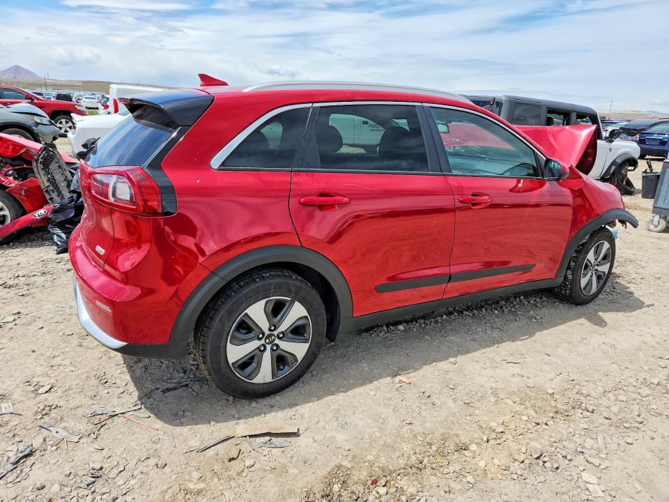 2017 Kia Niro VIN KNDCB3LC4H5047545 COPART salvage auction — FRONT END, Ut - Salvage Certificate, sold $375 on 2026-07-31 (photo 3)