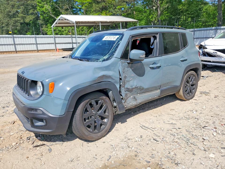 2018 Jeep Renegade VIN ZACCJABBXJPG81441 COPART salvage auction — SIDE, GA - CERT OF TITLE-SALVAGE, sold $1,800 on 2026-07-10 (photo 1)