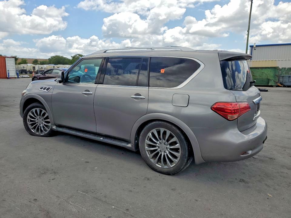 2017 Infiniti Qx80 VIN JN8AZ2NE2H9154554 COPART salvage auction — MINOR DENT/SCRATCHES, Fl - Certificate Of Title, sold $4,750 on 2026-07-21 (photo 2)