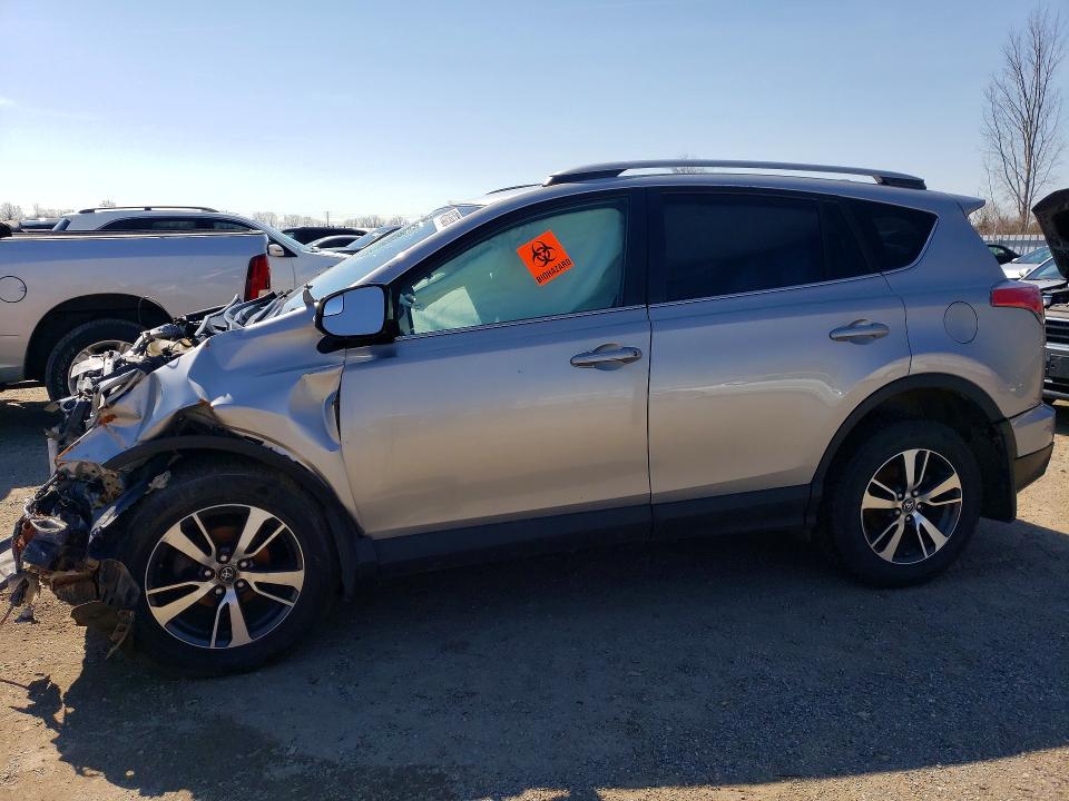 2018 Toyota VIN 2T3ZFREV5JW491385 COPART salvage auction — FRONT END, On - Permit Salvage, sold $3,050 on 2026-07-28 (photo 1)