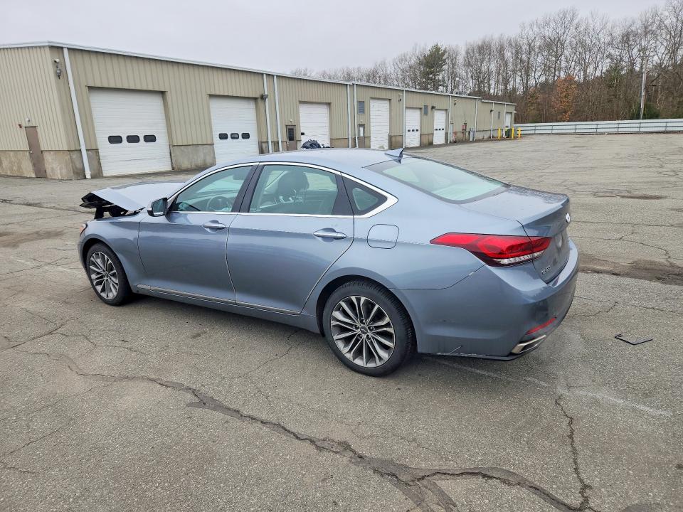 2016 Hyundai VIN KMHGN4JE5GU113216 COPART salvage auction — FRONT END, Nj - Cert Of Title-Salvage, sold $400 on 2026-07-28 (photo 2)