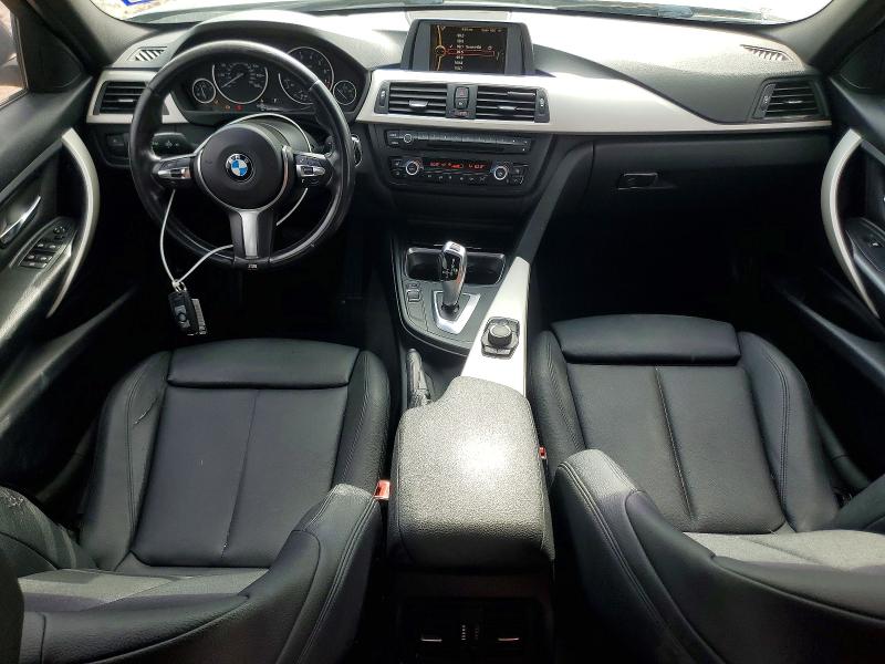 2014 BMW 3er VIN WBA3B1C58EK135174 COPART salvage auction — FRONT END, Tx - Salvage Vehicle Title, sold $1,500 on 2026-07-28 (photo 8)