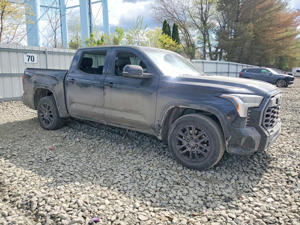 2024 Toyota Tundra VIN 5TFLA5DB7RX204348 COPART salvage auction — VANDALISM, Ny - Certificate Of Title, sold $300 on 2026-07-27 (photo 4)