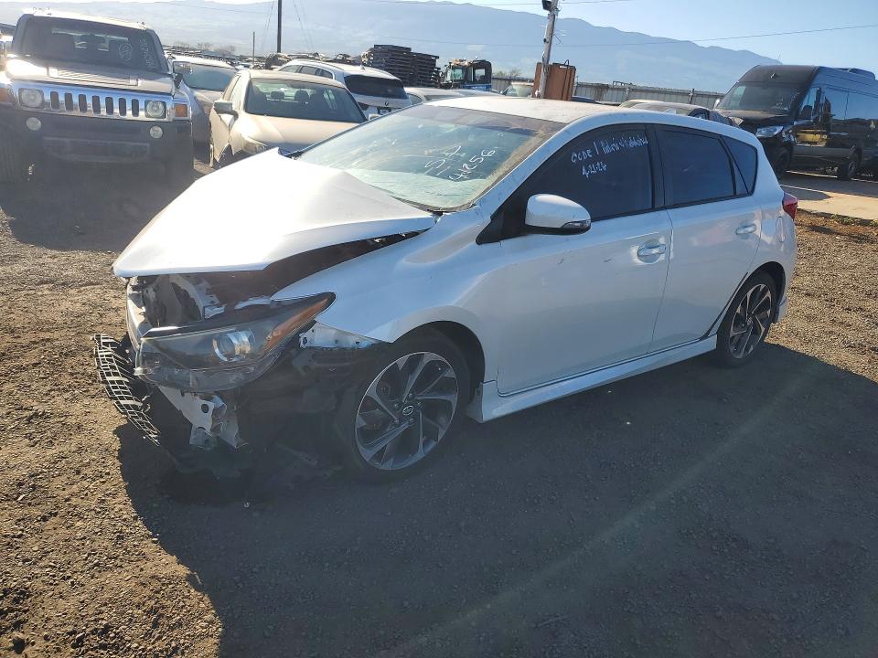 2016 Scion Im VIN JTNKARJE6GJ500443 COPART salvage auction — FRONT END, Hi - Certificate Of Salvage, sold $1 on 2026-07-13 (photo 1)