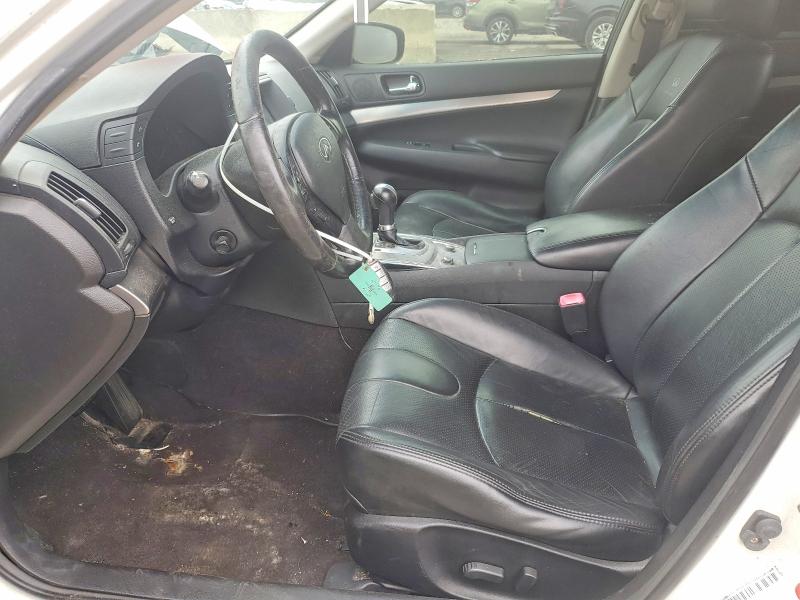 2013 Infiniti G VIN JN1CV6APXDM723045 COPART salvage auction — MINOR DENT/SCRATCHES, Salvage Title, sold $500 on 2026-07-16 (photo 7)