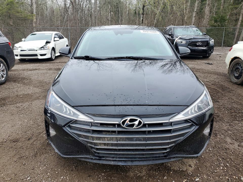 2020 Hyundai Elantra VIN KMHD84LF7LU926258 COPART salvage auction — REAR END, On - Permit Salvage, sold $2,750 on 2026-07-09 (photo 5)