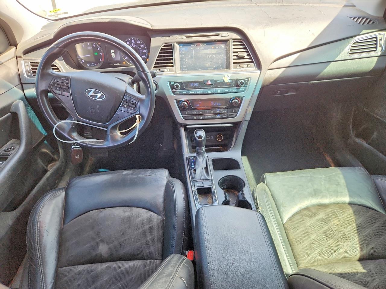 2015 Hyundai Sonata VIN 5NPE34AF8FH098682 COPART salvage auction — Rear End, AL - CERT OF TITLE-SALVAGE TITLE, sold $1,050 on 2026-07-02 (photo 8)