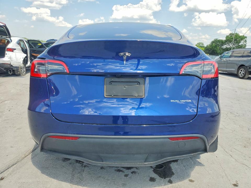 2023 Tesla Model y VIN 7SAYGDEE8PA207421 COPART salvage auction — FRONT END, Tn - Salvage Certificate, sold $12,700 on 2026-07-27 (photo 6)