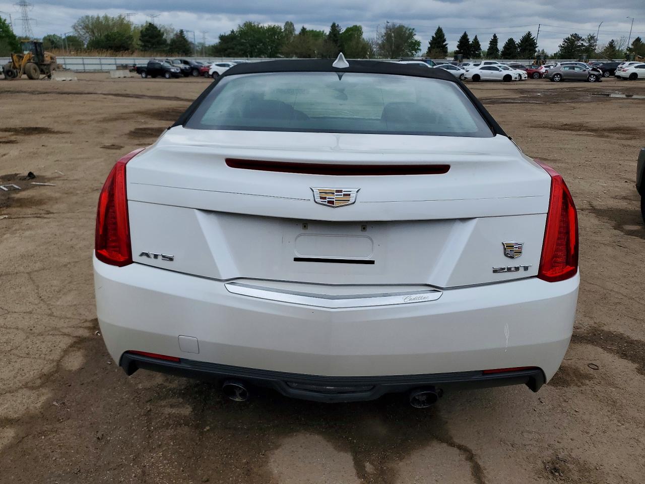 2015 Cadillac ATS VIN 1G6AA1RX5F0115289 COPART salvage auction — Side, IL - SALVAGE CERTIFICATE, sold $2,400 on 2026-07-02 (photo 6)