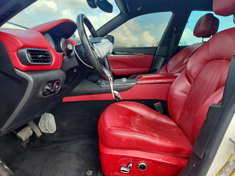 2022 Maserati Levante VIN ZN661XUA9NX383534 COPART salvage auction — FRONT END, Il - Certificate Of Title, sold $8,200 on 2026-07-20 (photo 7)