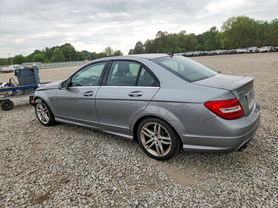 2014 Mercedes-benz C-klasse VIN WDDGF4HB1EA962681 COPART salvage auction — FRONT END, Ar - Cert Of Title-Salvage, sold $1,100 on 2026-07-08 (photo 2)