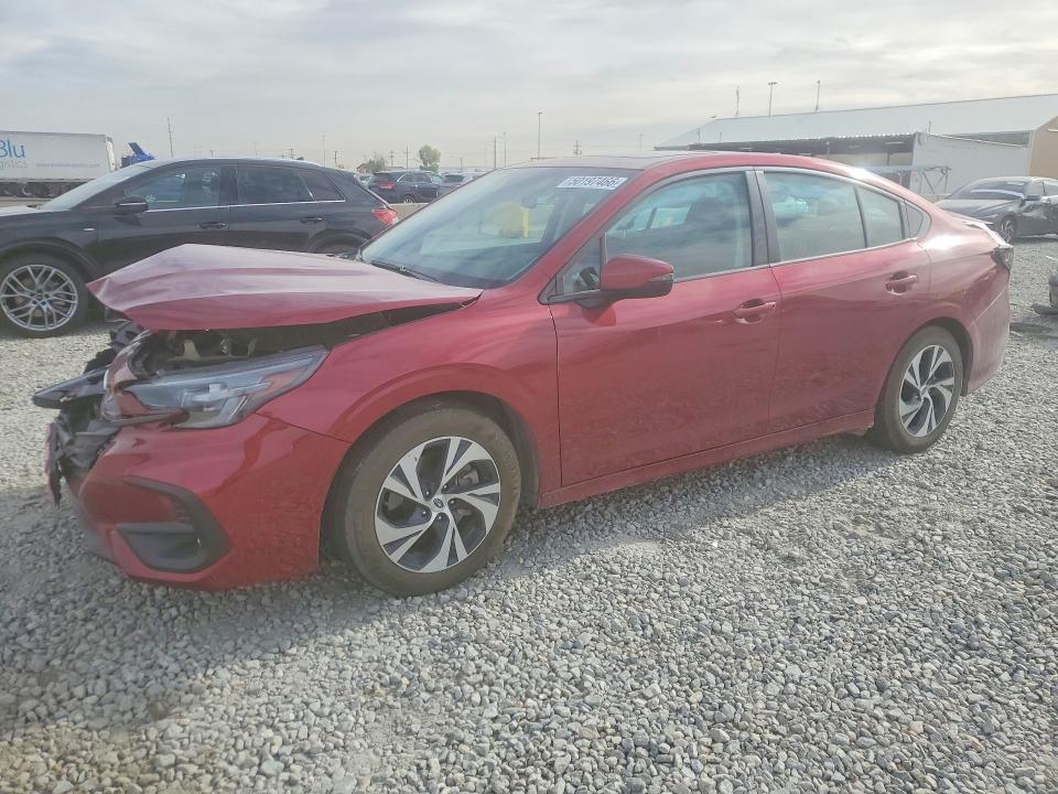 2025 Subaru LEGACY VIN 4S3BWAF62S3010474 COPART salvage auction — FRONT END, ID - SALVAGE CERTIFICATE OF TITLE, sold $3,350 on 2026-07-09 (photo 1)