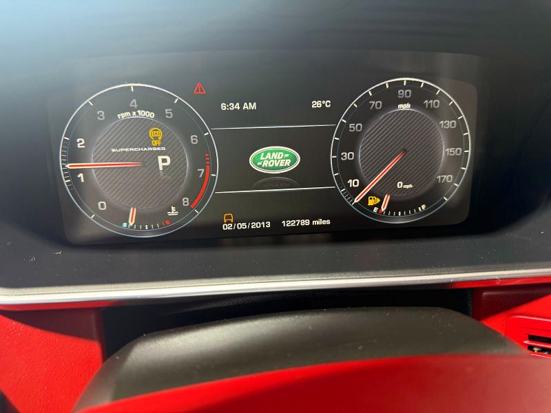 2014 Land rover RANGE ROVER VIN SALWR2EF3EA325907 COPART salvage auction — NORMAL WEAR, Tx - Cert Of Title-Rebuilt Salvage (P), sold $20,400 on 2026-07-31 (photo 8)