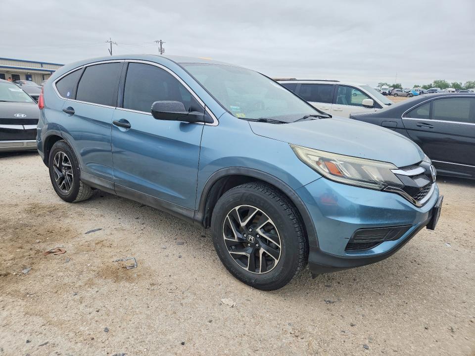 2016 Honda Cr-v VIN 2HKRM3H4XGH560027 COPART salvage auction — MINOR DENT/SCRATCHES, Tx - Salvage Vehicle Title, sold $5,400 on 2026-07-02 (photo 4)