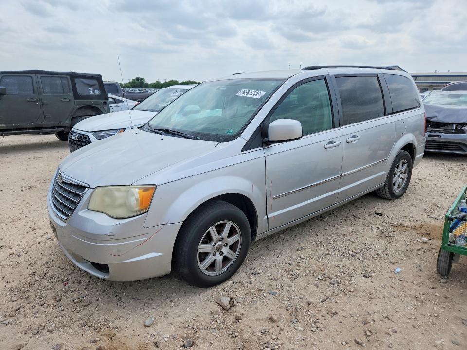 2010 Chrysler Voyager VIN 2A4RR5D11AR460346 COPART salvage auction — FRONT END, Tx - Salvage Vehicle Title, sold $700 on 2026-07-23 (photo 1)