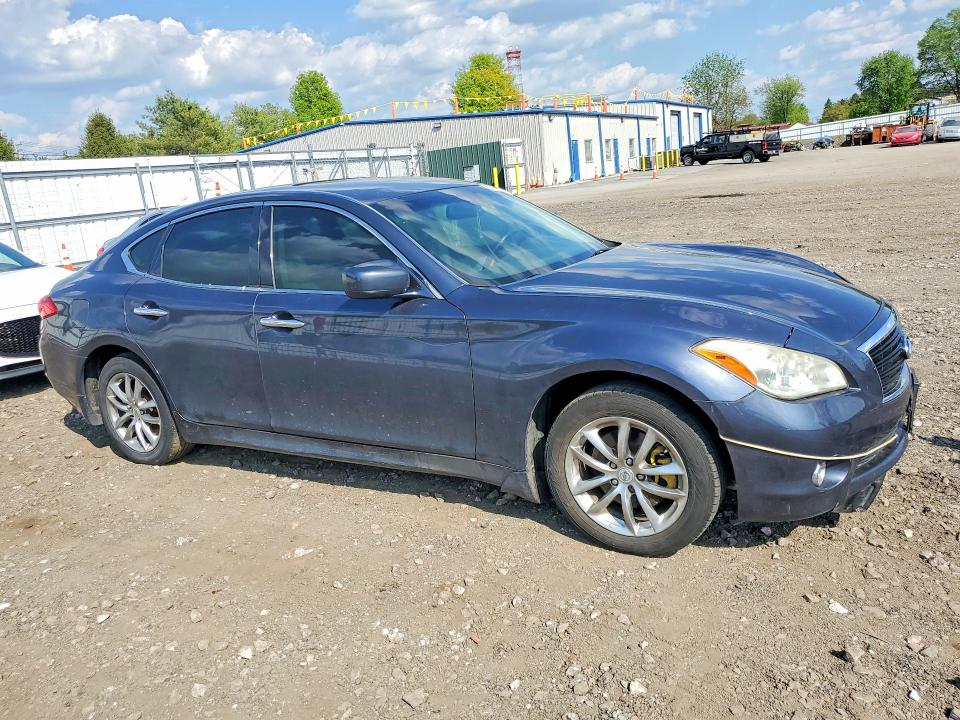 2011 Infiniti M37 VIN JN1BY1AR3BM370507 COPART salvage auction — FRONT END, MD - CERT OF SALVAGE > 75% DAMAGE, sold $825 on 2026-07-27 (photo 4)