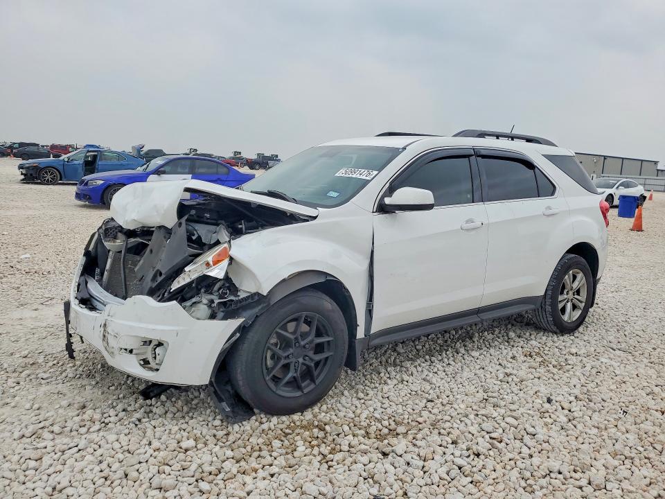 2015 Chevrolet Equinox VIN 2GNFLBE38F6419947 COPART salvage auction — FRONT END, Tx - Salvage Vehicle Title, sold $275 on 2026-07-09 (photo 1)