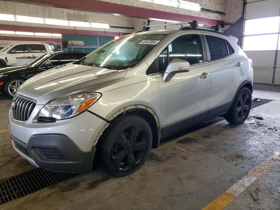 2014 Buick Encore VIN KL4CJESB4EB619678 COPART salvage auction — REAR END, In - Certificate Of Title, sold $450 on 2026-07-06 (photo 1)