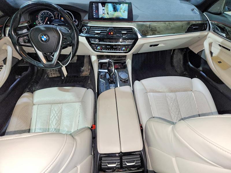 2018 BMW 5er VIN WBAJE7C51JWD53108 COPART salvage auction — FRONT END, Ma - Cert Of Title-Salvage, sold $14,600 on 2026-07-17 (photo 8)