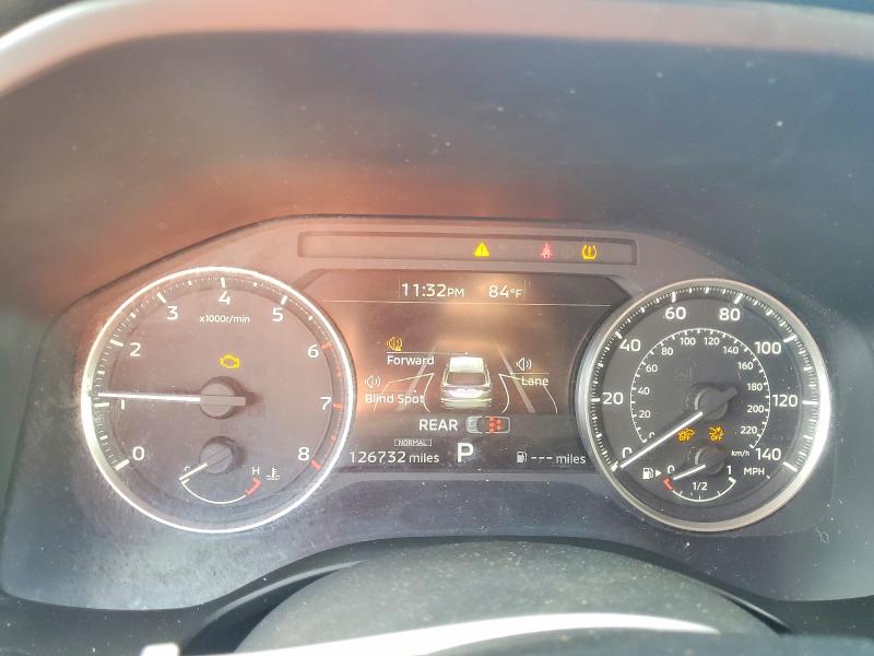 2022 Mitsubishi Outlander VIN JA4J3TA88NZ032581 COPART salvage auction — FRONT END, Tx - Certificate Of Title (P), sold $7,400 on 2026-07-28 (photo 9)