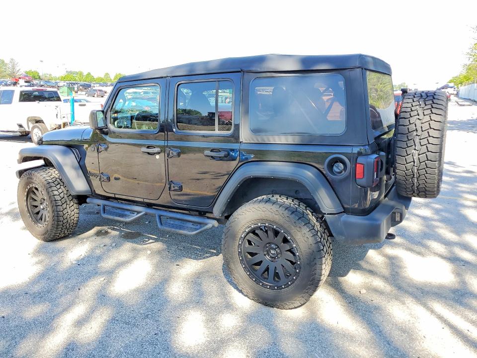 2022 Jeep Wrangler unlimited VIN 1C4HJXDG2NW180358 COPART salvage auction — MINOR DENT/SCRATCHES, MO - CERTIFICATE OF TITLE, sold $9,600 on 2026-07-09 (photo 2)