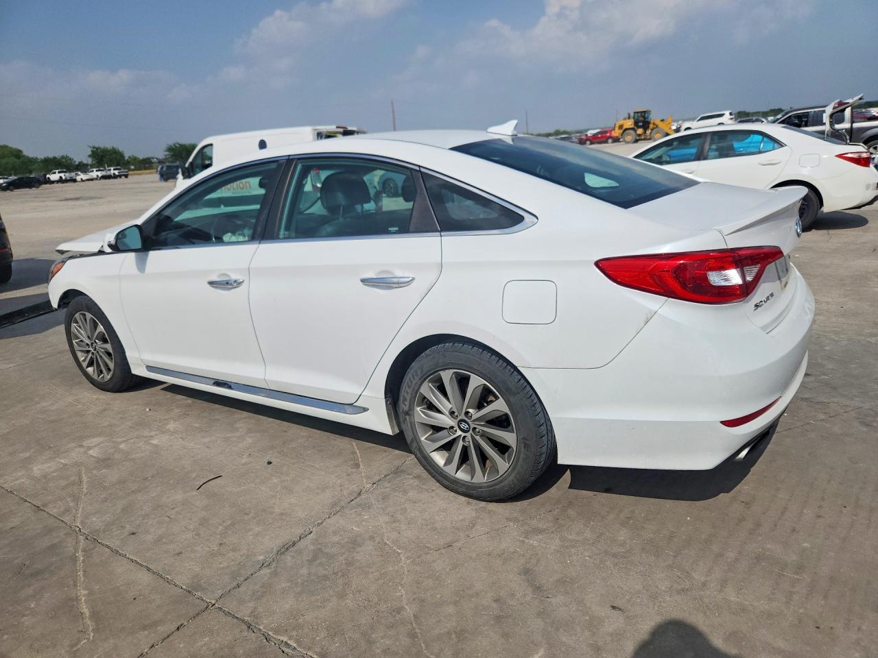 2017 Hyundai Sonata VIN 5NPE34AF7HH594415 COPART salvage auction — Front End, TX - CERTIFICATE OF TITLE, sold $925 on 2026-07-09 (photo 2)