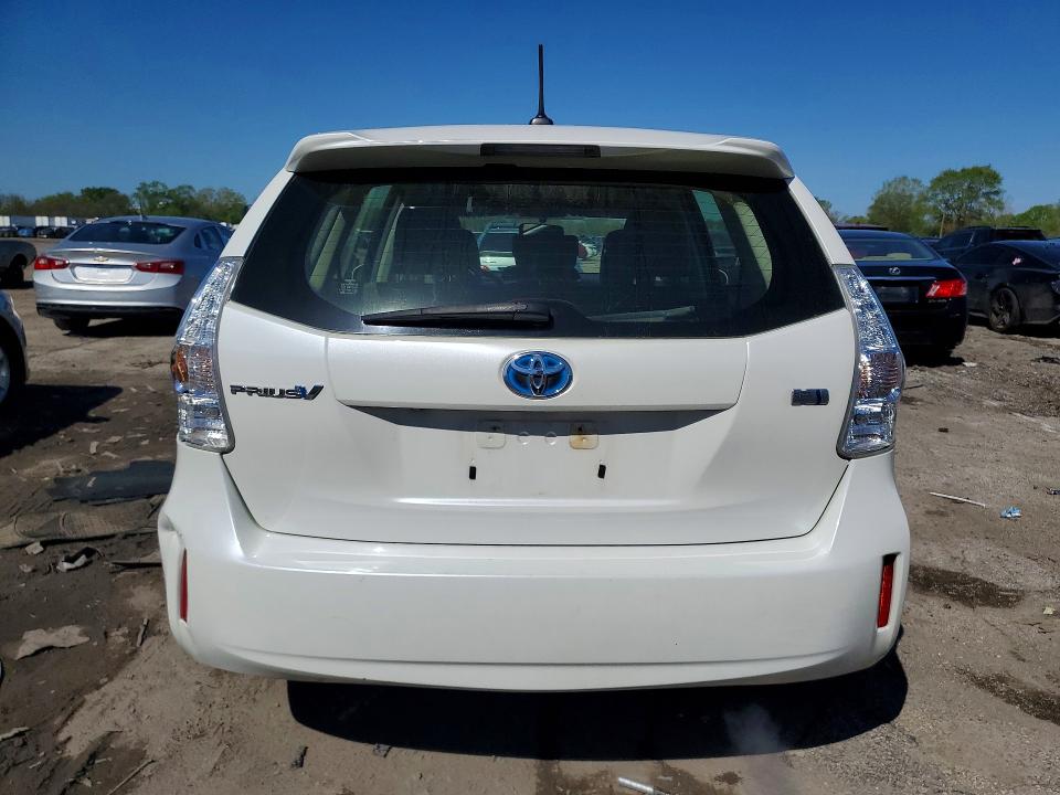 2014 Toyota Prius VIN JTDZN3EUXE3358539 COPART salvage auction — FRONT END, In - Cert Of Title-Salvage Title, sold $2,150 on 2026-07-27 (photo 6)
