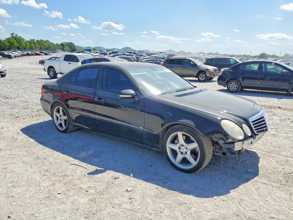 2009 Mercedes-benz E-class VIN WDBUF56X59B414618 COPART salvage auction — FRONT END, Tn - Salvage Certificate, sold $900 on 2026-07-09 (photo 4)