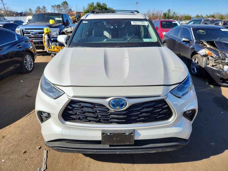 2023 Toyota Highlander VIN 5TDABRCH3PS580355 COPART salvage auction — SIDE, Ny - Mv-907A Salvage Certificate, sold $16,700 on 2026-07-07 (photo 5)