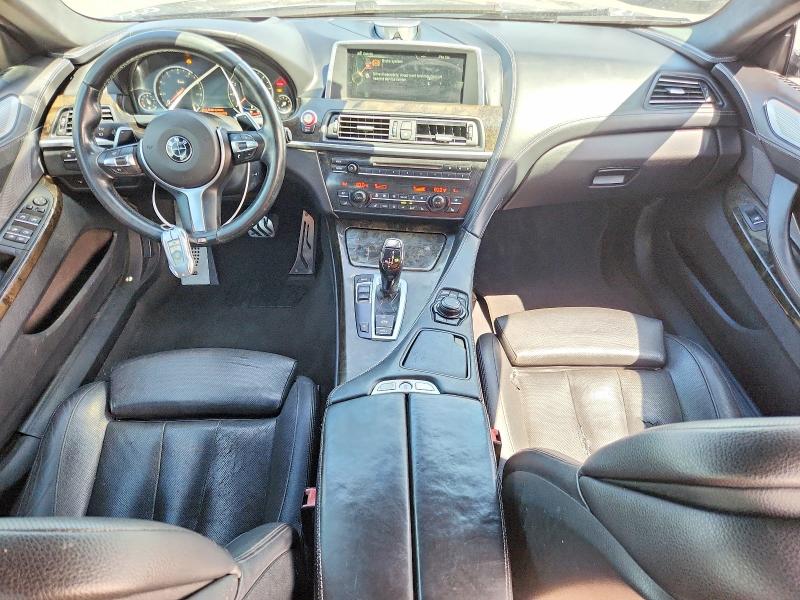 2014 BMW 6er VIN WBA6A0C59ED317884 COPART salvage auction — NORMAL WEAR, Tx - Certificate Of Title (P), sold $5,600 on 2026-07-06 (photo 8)