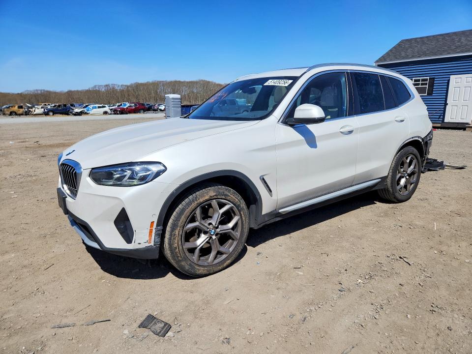 2024 BMW X3 VIN WBX57DP06RN251557 COPART salvage auction — REAR END, Ma - Cert Of Title-Salvage, sold $14,200 on 2026-07-15 (photo 1)