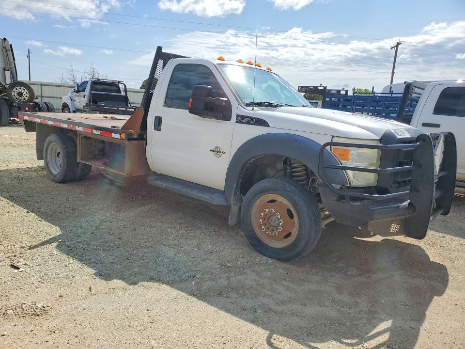 2014 Ford F-550 super duty VIN 1FDUF5HT2EEB50337 COPART salvage auction — HAIL, OK - CERTIFICATE OF TITLE, sold $7,400 on 2026-08-18 (photo 4)