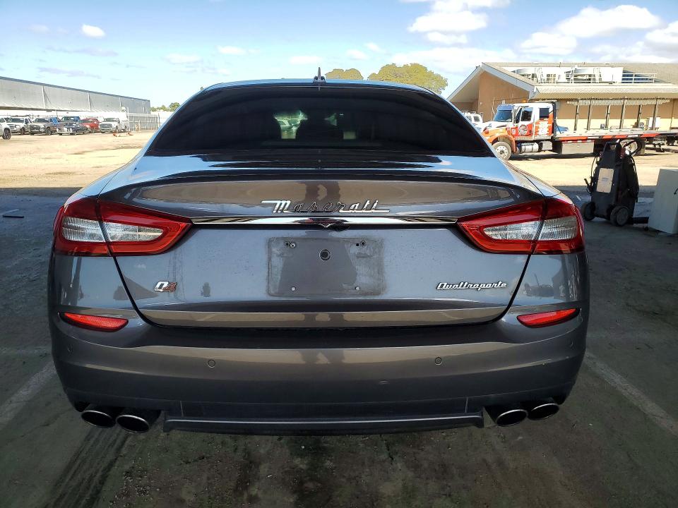 2015 Maserati Quattroporte VIN ZAM56RRA9F1145394 COPART salvage auction — MINOR DENT/SCRATCHES, Ca - Dis/Dlr/Exp Only Clean Title, sold $5,700 on 2026-07-21 (photo 6)