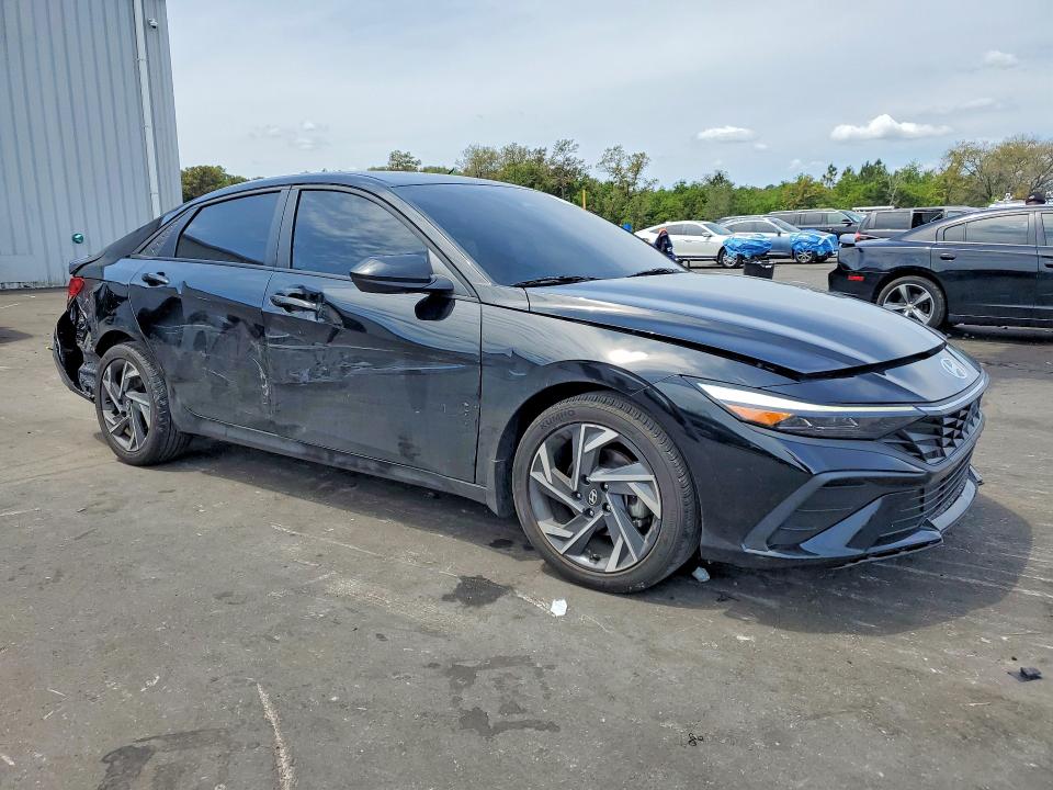 2025 Hyundai Elantra VIN KMHLM4DG1SU960015 COPART salvage auction — REAR END, Fl - Certificate Of Destruction, sold $5,500 on 2026-07-08 (photo 4)