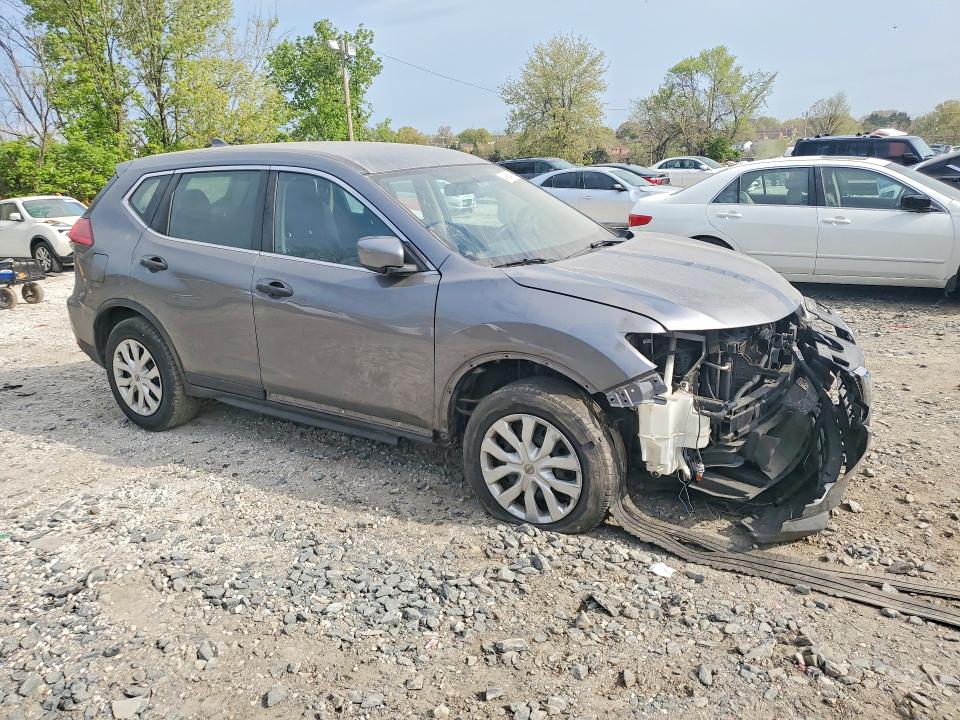 2017 Nissan Rogue VIN KNMAT2MV8HP614245 COPART salvage auction — FRONT END, Md - Cert Of Salvage > 75% Damage, sold $425 on 2026-07-23 (photo 4)