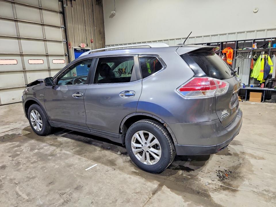 2015 Nissan Rogue VIN KNMAT2MV7FP504218 COPART salvage auction — FRONT END, Nh - Cert Of Title-Salvage, sold $100 on 2026-07-28 (photo 2)