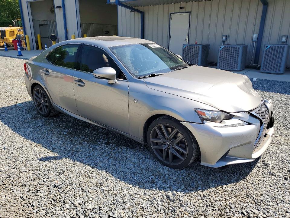 2016 Lexus Is VIN JTHBA1D2XG5036958 COPART salvage auction — FRONT END, Nc - Salvage Certificate Of Title, sold $1,350 on 2026-07-30 (photo 4)