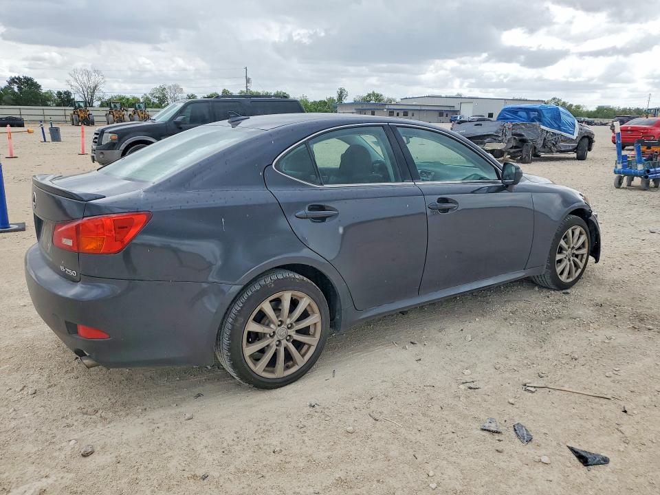 2007 Lexus Is 250 VIN JTHCK262375012828 COPART salvage auction — FRONT END, TX - SALVAGE VEHICLE TITLE, sold $625 on 2026-07-09 (photo 3)
