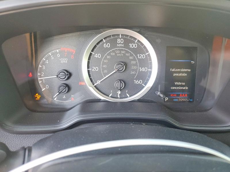 2021 Toyota Corolla VIN JTDEPMAE6MJ131890 COPART salvage auction — FRONT END, Tx - Salvage Vehicle Title, sold $4,300 on 2026-07-09 (photo 9)