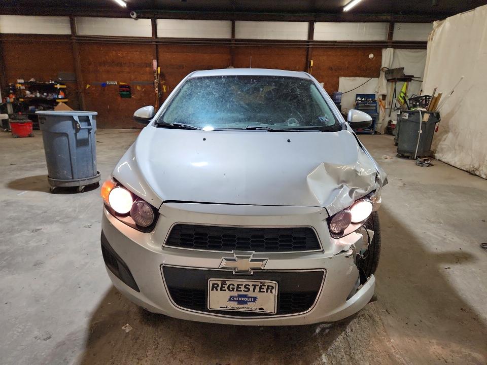 2013 Chevrolet SONIC VIN 1G1JA6SG4D4106585 COPART salvage auction — FRONT END, Pa - Certificate Of Salvage, sold $250 on 2026-07-02 (photo 5)