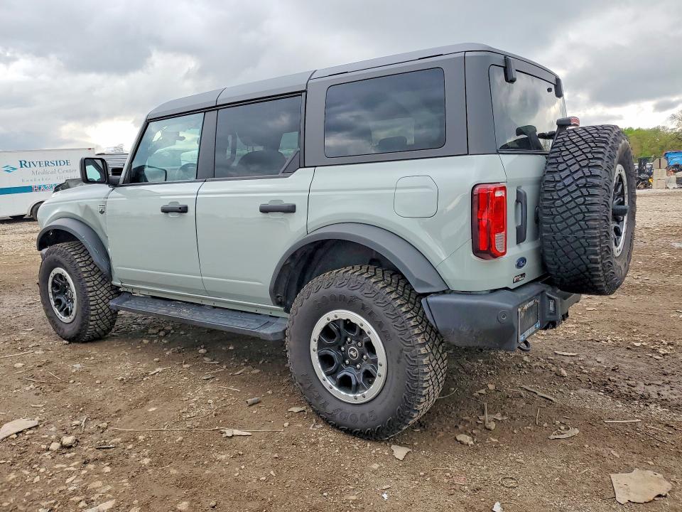2023 Ford Bronco VIN 1FMEE5DP8PLB92638 COPART salvage auction — FRONT END, Il - Salvage Certificate, sold $15,700 on 2026-07-29 (photo 2)
