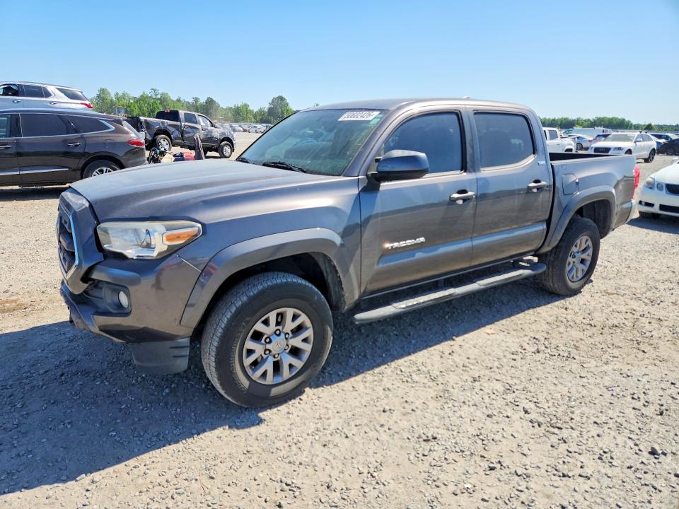 2017 Toyota Tacoma VIN 5TFAZ5CN8HX022877 COPART salvage auction — FRONT END, Nc - Salvage Certificate Of Title, sold $7,800 on 2026-07-06 (photo 1)