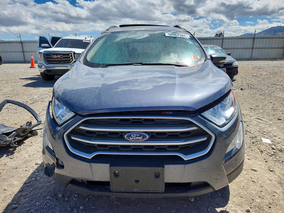 2022 Ford Ecosport VIN MAJ6S3GL6NC458918 COPART salvage auction — SIDE, Ut - Salvage Certificate, sold $350 on 2026-07-31 (photo 5)