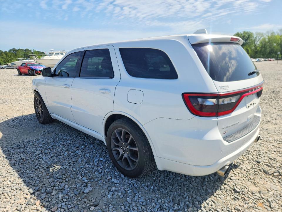 2018 Dodge Durango VIN 1C4SDJCT5JC434469 COPART salvage auction — FRONT END, Ga - Certificate Of Title, sold $8,100 on 2026-08-11 (photo 2)