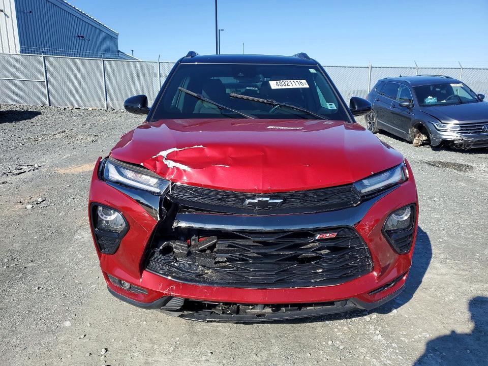 2021 Chevrolet Trailblazer VIN KL79MUSL0MB017950 COPART salvage auction — FRONT END, Ns - Salvage Title, sold $2,000 on 2026-07-23 (photo 5)