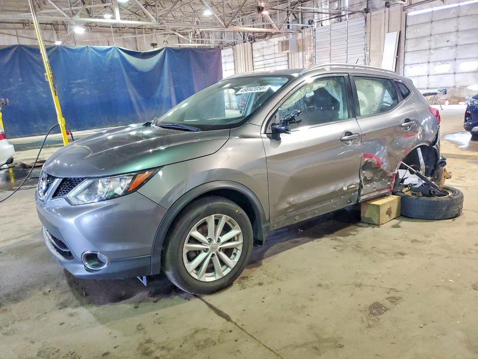 2017 Nissan Rogue VIN JN1BJ1CR8HW137530 COPART salvage auction — SIDE, MI - CERTIFICATE OF TITLE, sold $1,250 on 2026-07-24 (photo 1)