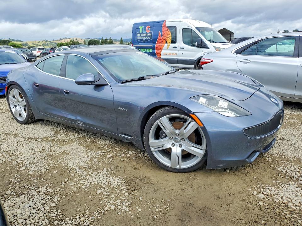 2012 Fisker Karma VIN YH4K14AA8CA000868 COPART salvage auction — MINOR DENT/SCRATCHES, Salvage Title, sold $400 on 2026-07-30 (photo 4)