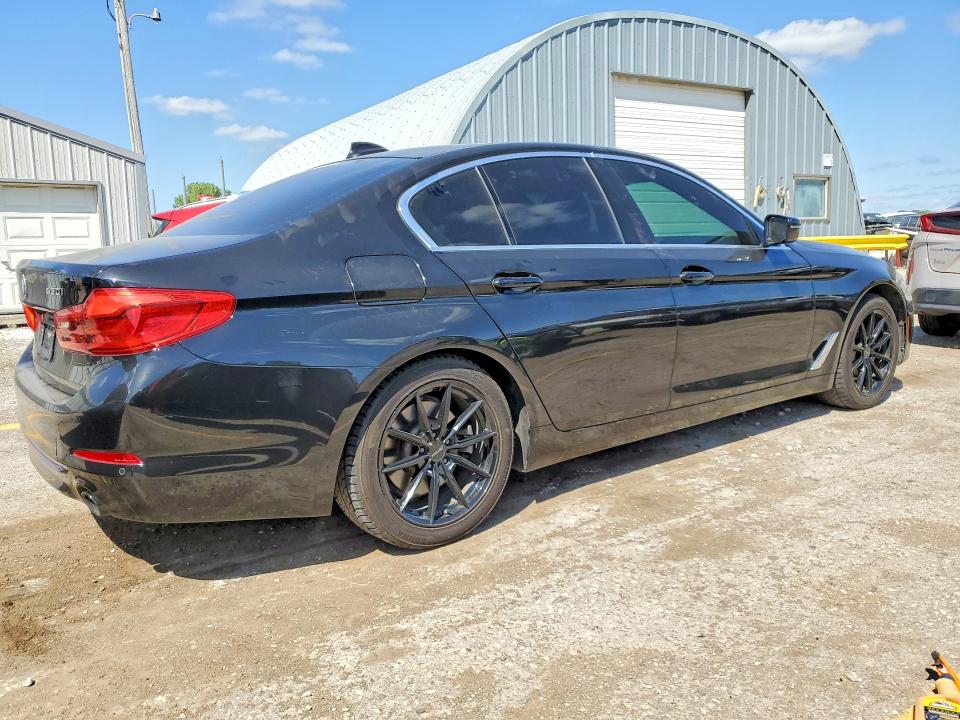 2019 BMW 5er VIN WBAJA5C57KBX87216 COPART salvage auction — SIDE, Salvage Title, sold $7,200 on 2026-08-24 (photo 3)