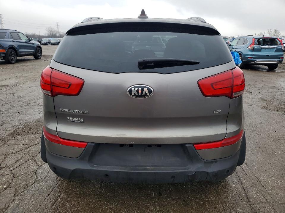 2014 Kia VIN KNDPCCAC9E7574112 COPART salvage auction — FRONT END, Il - Salvage Certificate, sold $300 on 2026-07-17 (photo 6)